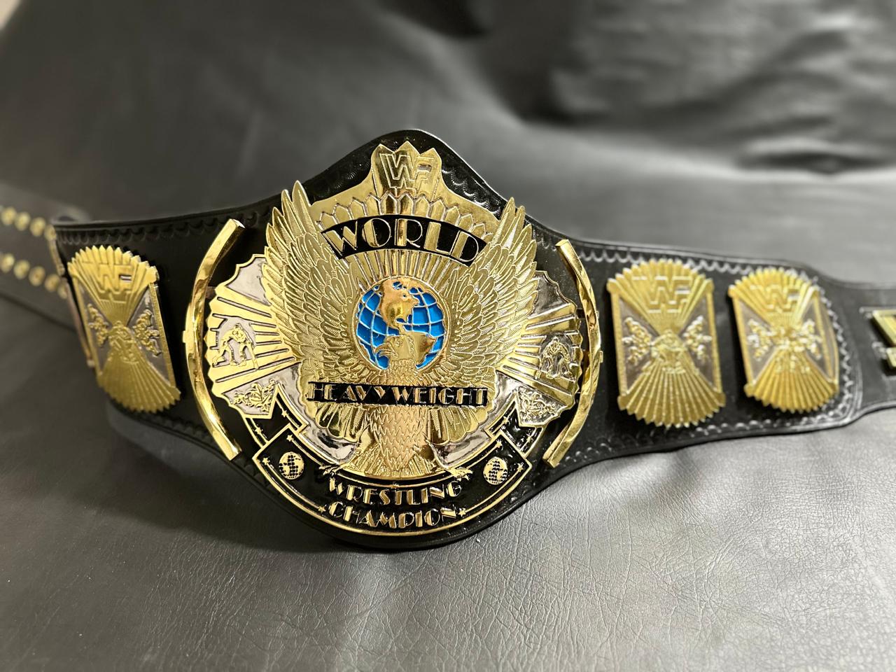 WWF Winged Eagle Belt Dual Plated
