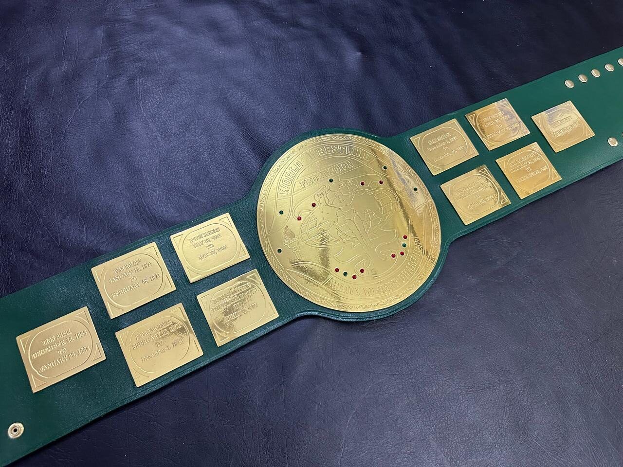 wwf big green championship belt