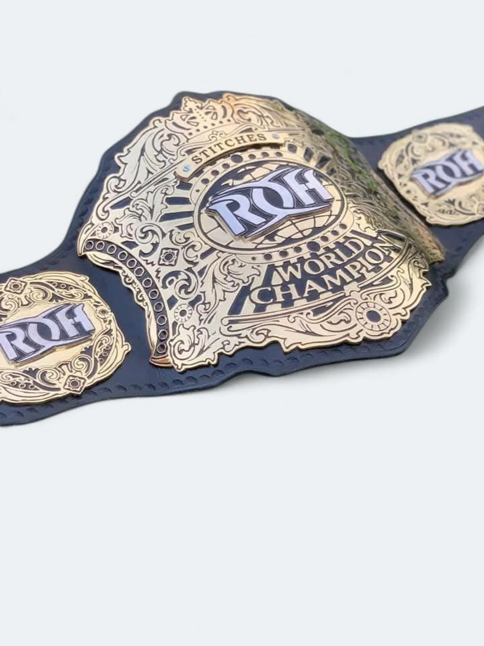 ROH Ring Of Honor World Championship Wrestling Title Belt ROH World Wrestling Championship Title Belt