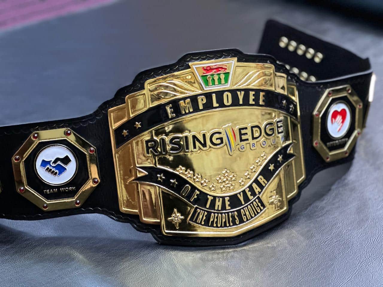 custom corporate award championship belts