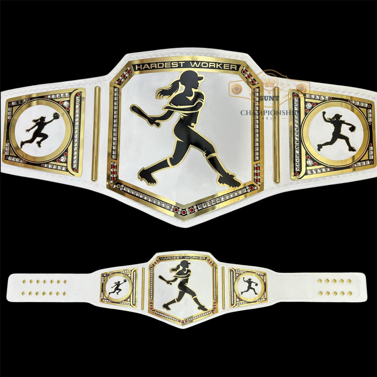 Custom Baseball Championship Belt