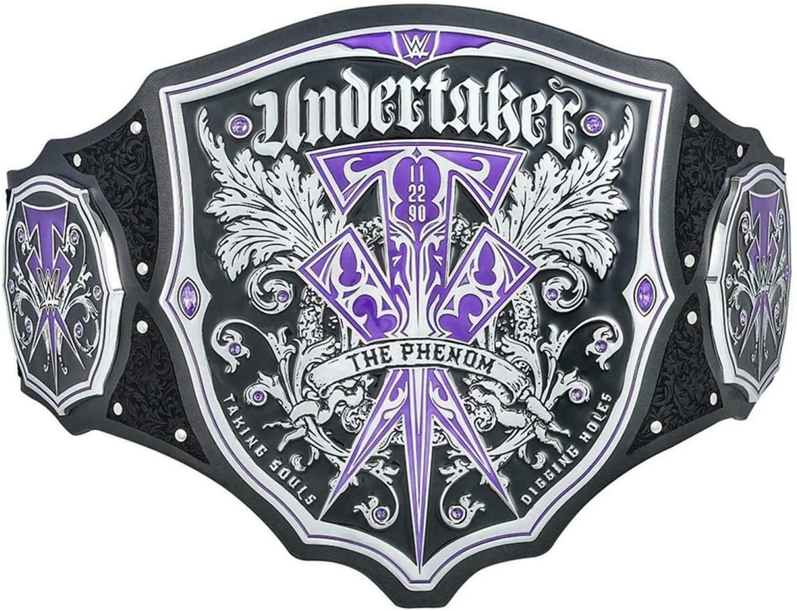 Undertaker World Heavyweight Wrestling Championship Title Replica Belt - Image 1