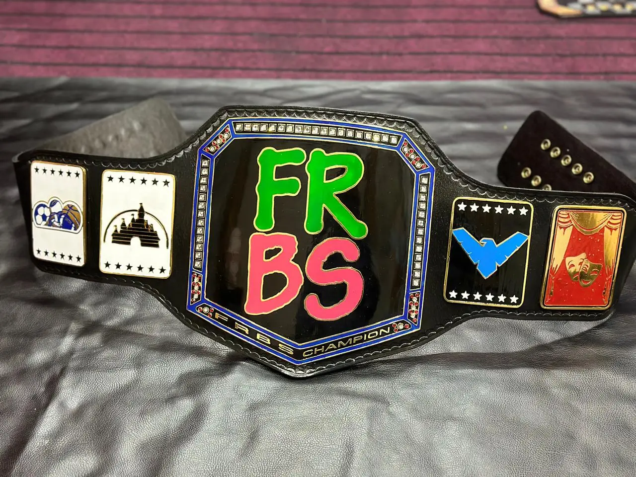 personalized championship belt