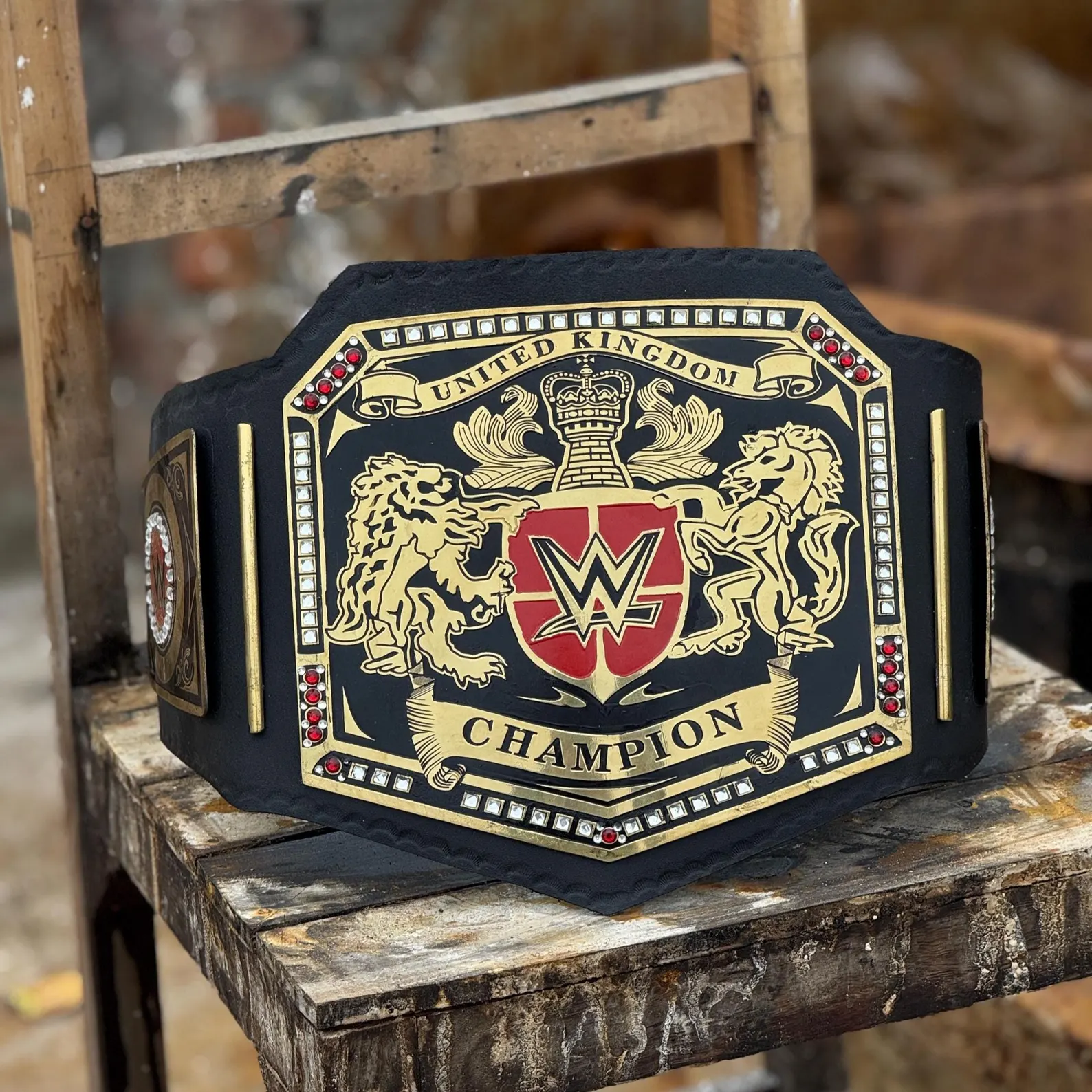 WWE United Kingdom Championship Replica Title Belt - Image 1