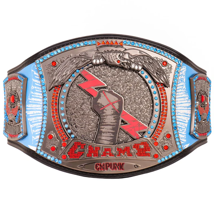 CM Punk 434-Day Record Signature Series Championship Title Belt CM Punk 434-Day Record Signature Series Championship Title Belt