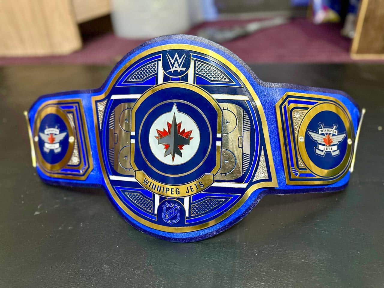 Winnipeg Jets WWE Legacy Title Belt - Image 1