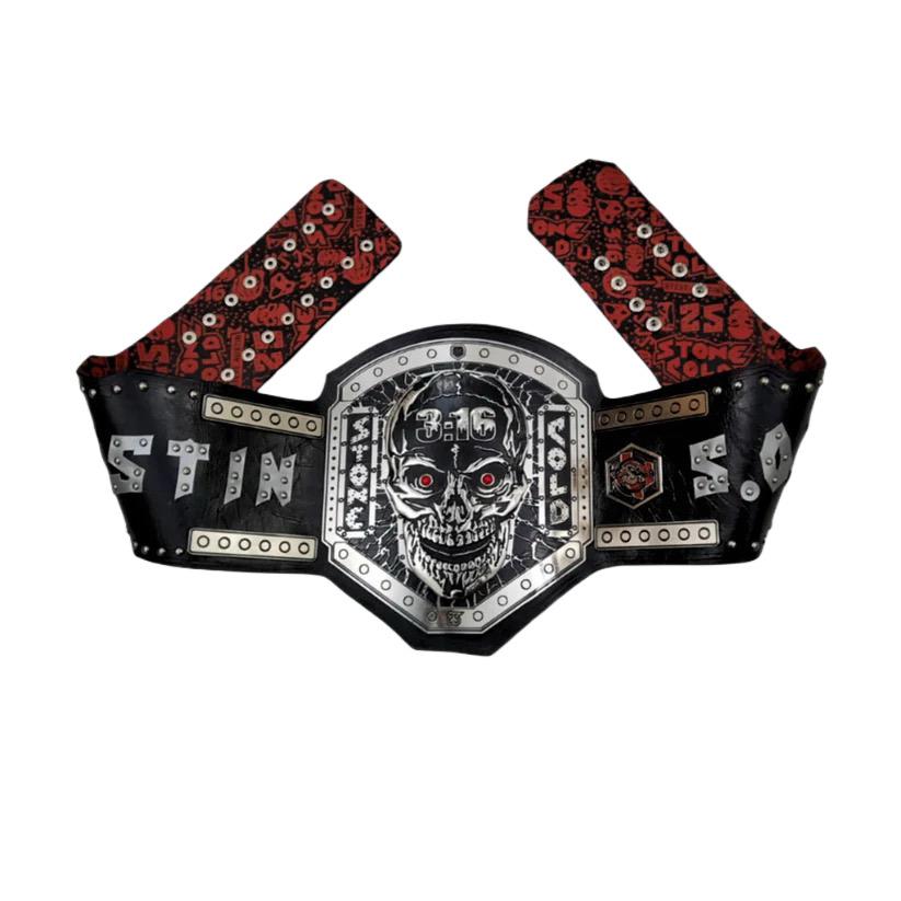 Stone Cold Steve Austin Legacy Championship Title Belt