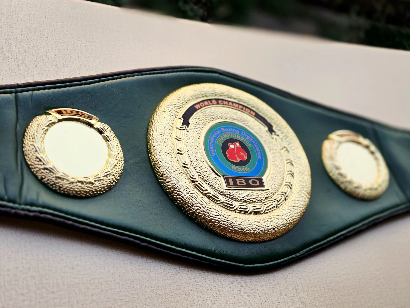 IBO World Boxing Championship Title Belt - Image 1